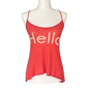 Wildfox Hello Super Soft Tank